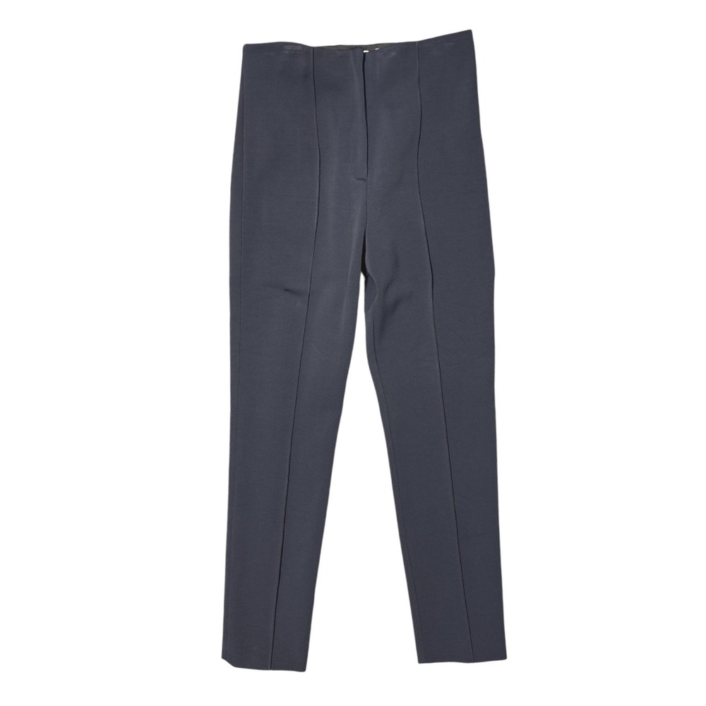 Diane‎ von Furstenberg DVF Navy Blue Tailored Seam Trousers Pants Size 12